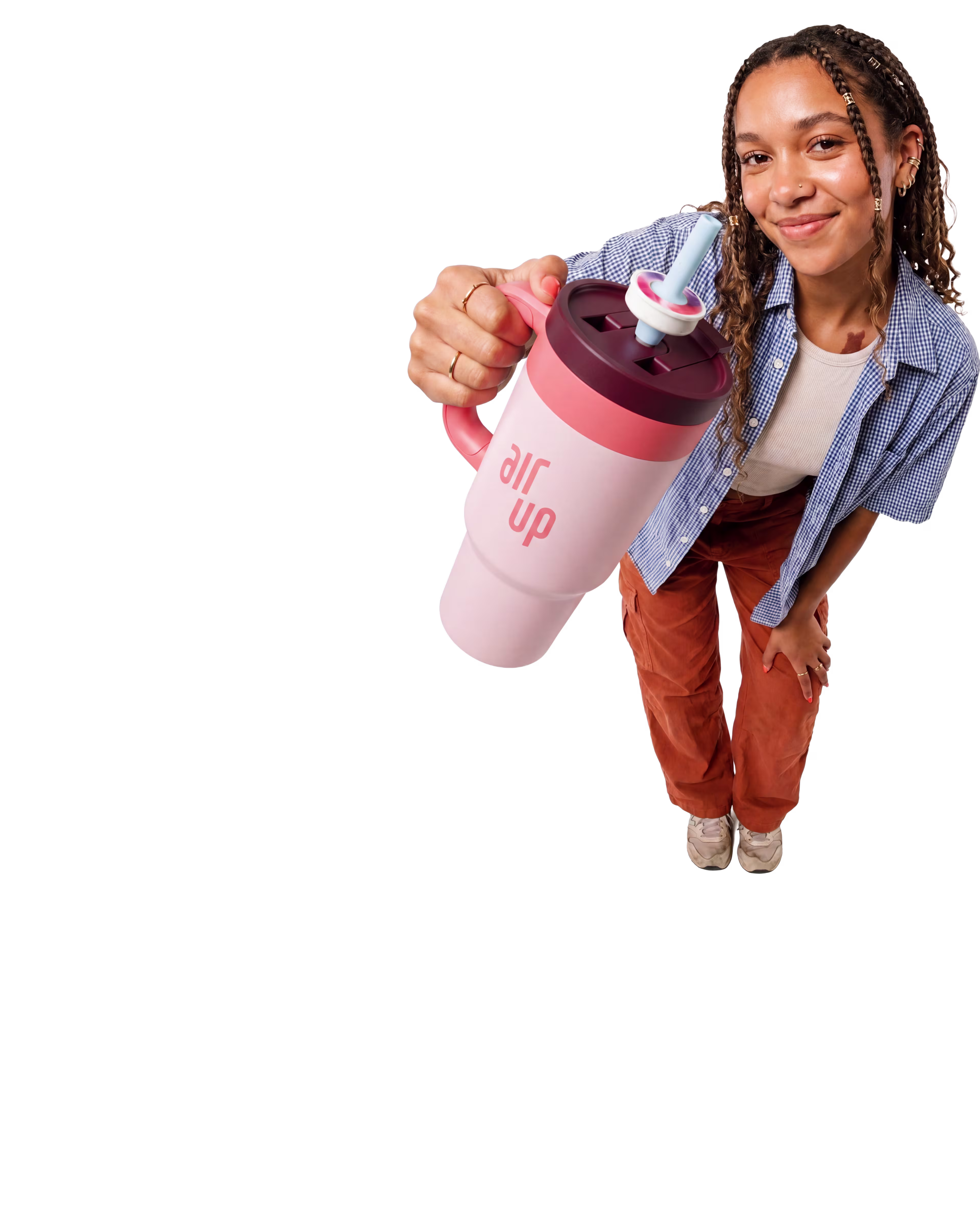 tasteByScentMedia - Product - Tumbler with Handle 890 ml - Coral Pink - 150000232
