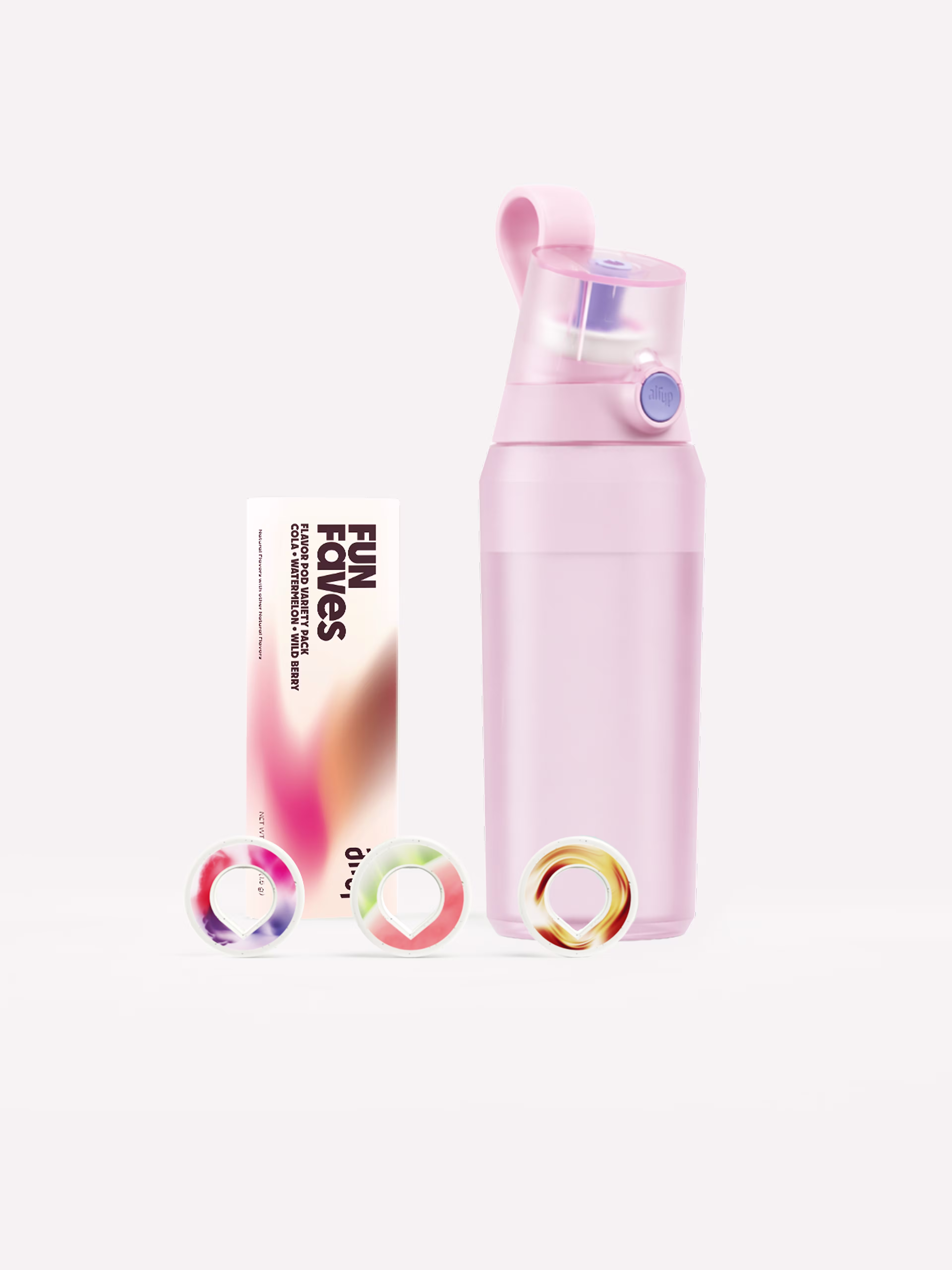 lifestyleMedia - US - Product - Starter Set - Click 27oz Rose Cobalt + Fun Faves VP3