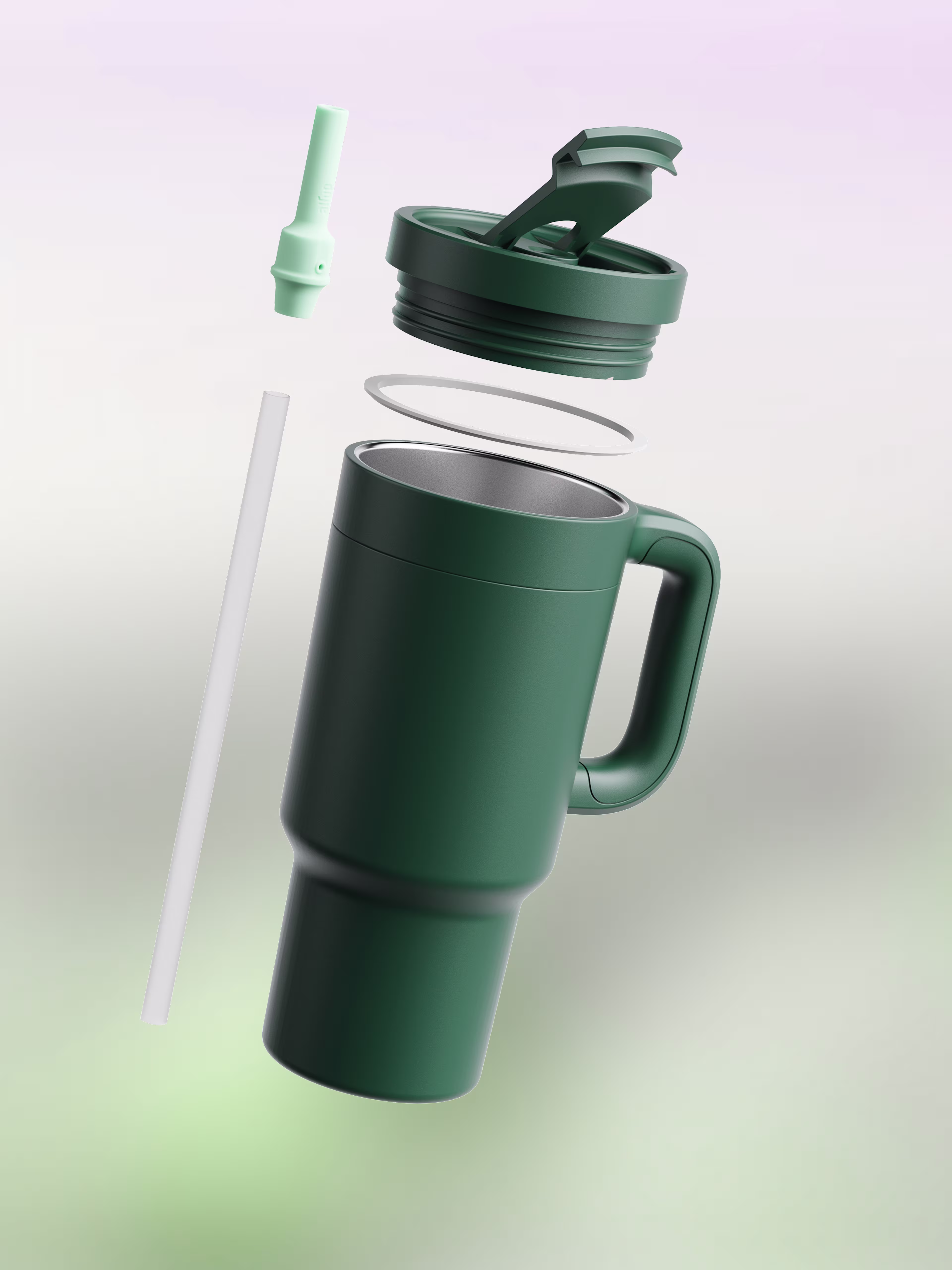 PDP - Bottle - Tumbler with handle 890ml - Forest Green - 150000346