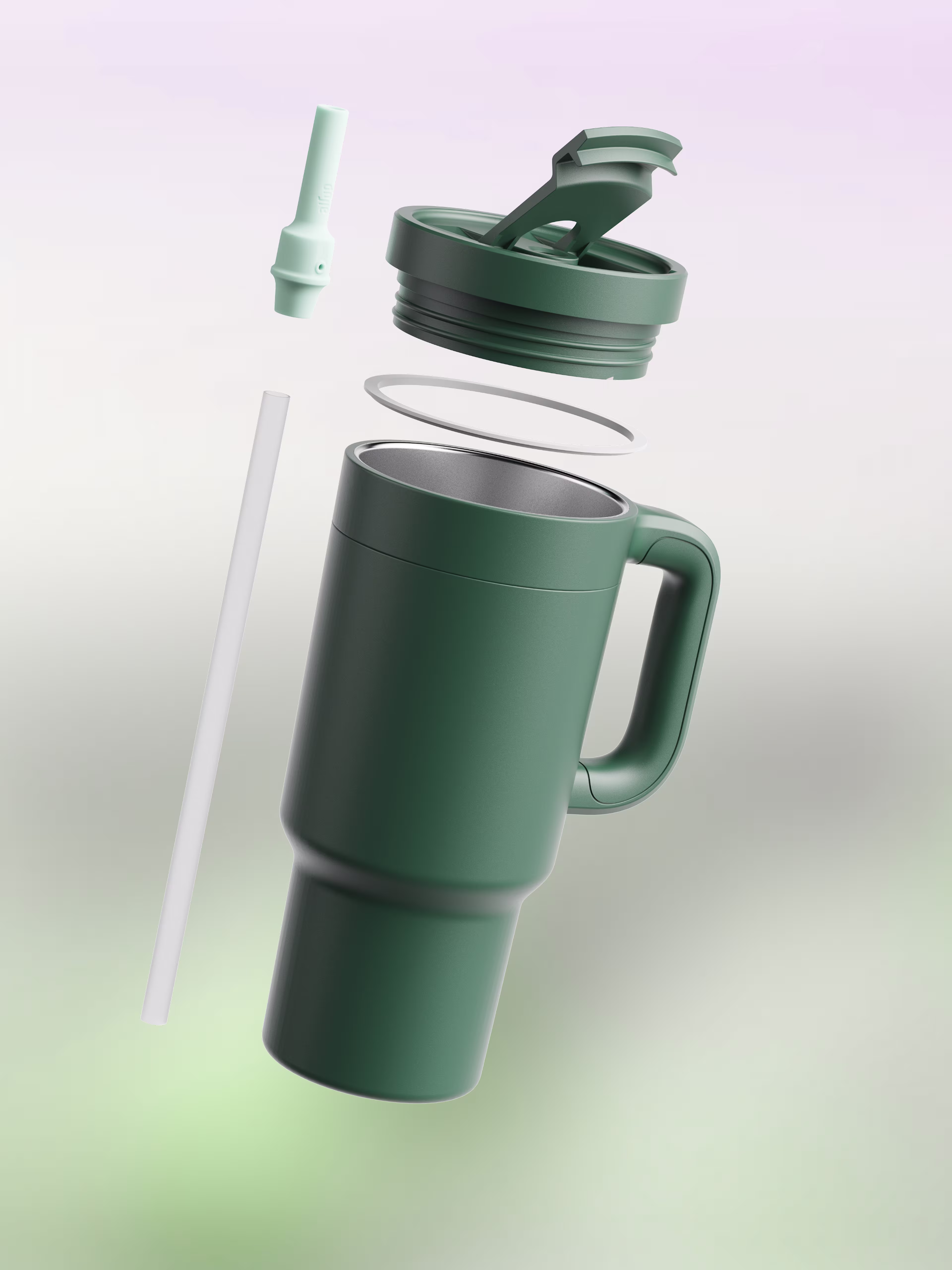 PDP - Bottle - Tumbler with handle 890ml - Forest Green - 150000346