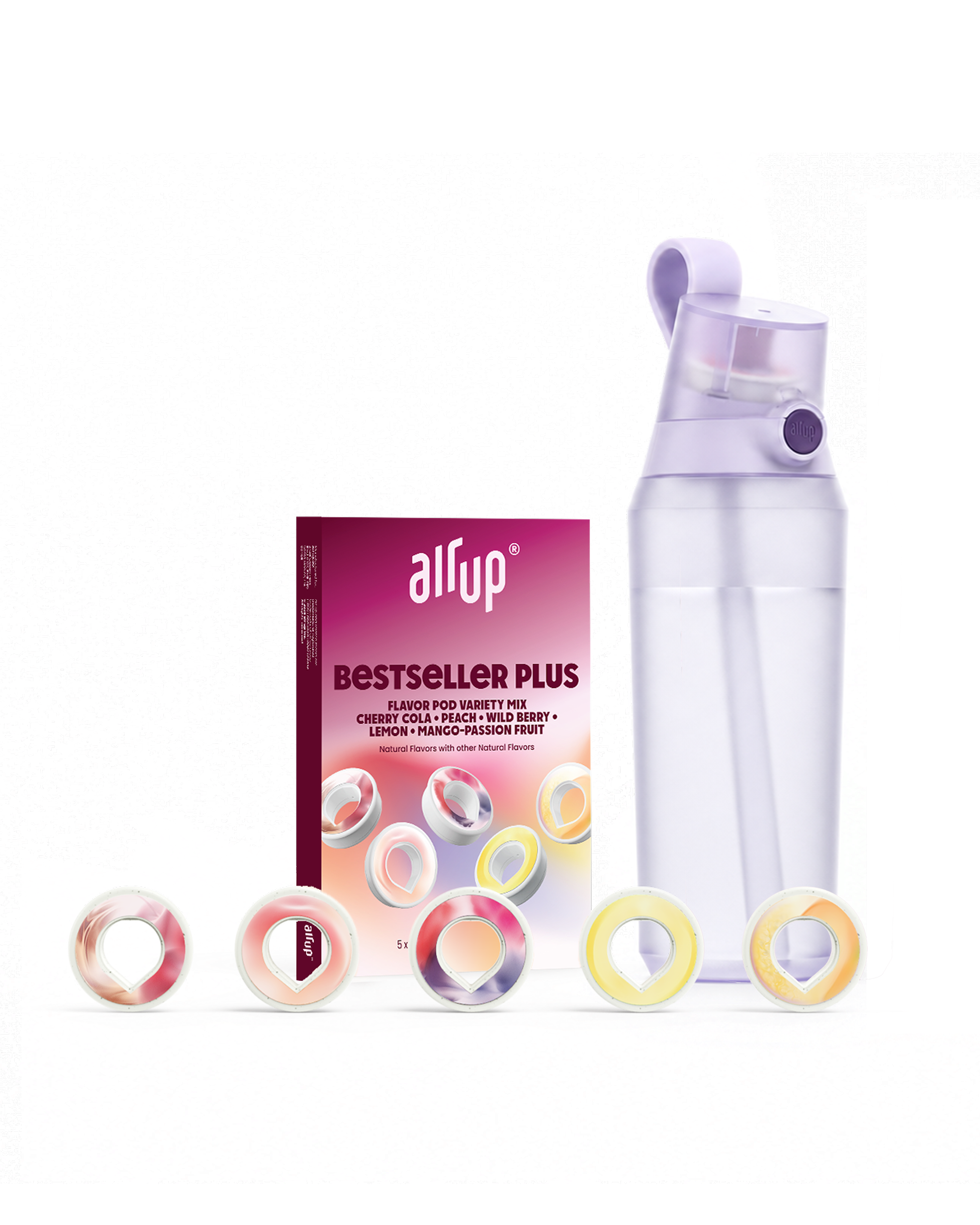Flavored Water Bottle with Scent Pods | air up