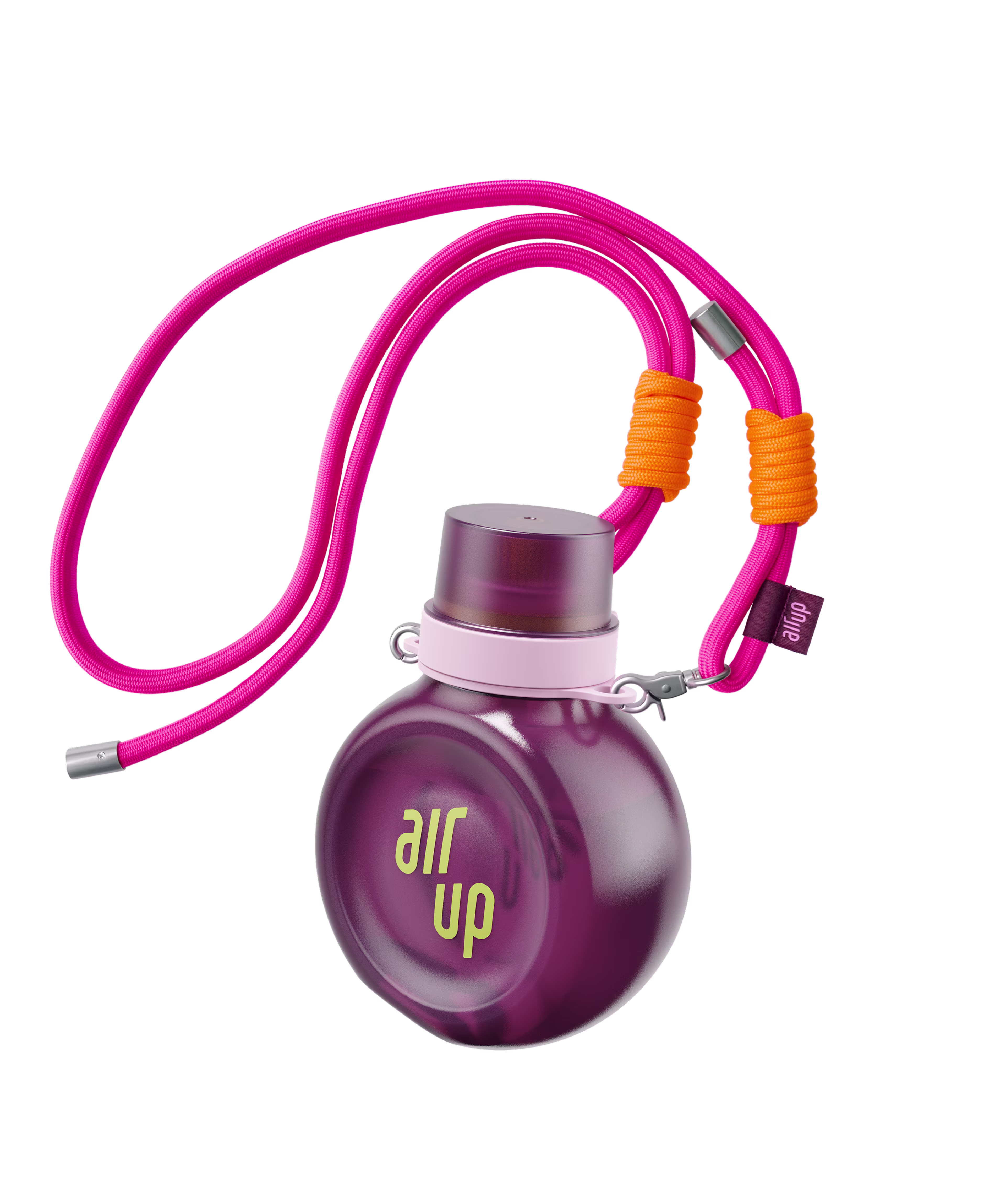 productCardImages - Product - Bottle - O Bottle + Strap - Plum Lime / Neon Pink Orange Rope - 100000268