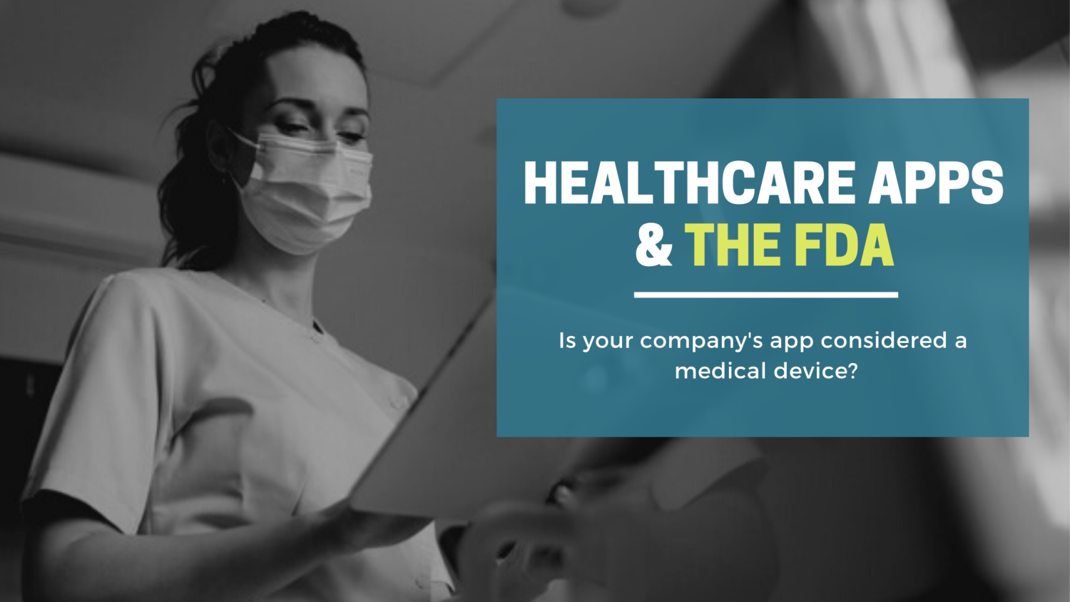 Healthcare Apps and the FDA