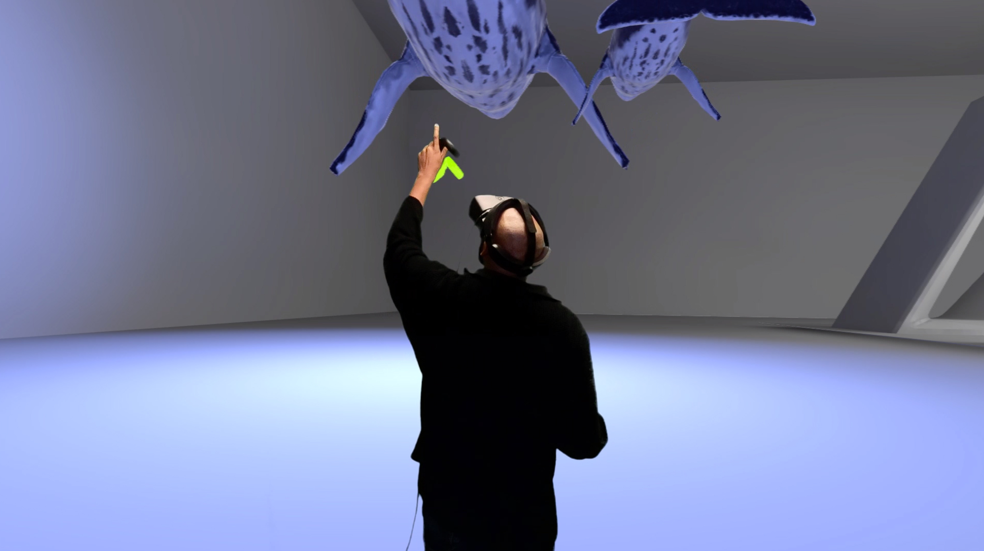 MixedReality whale