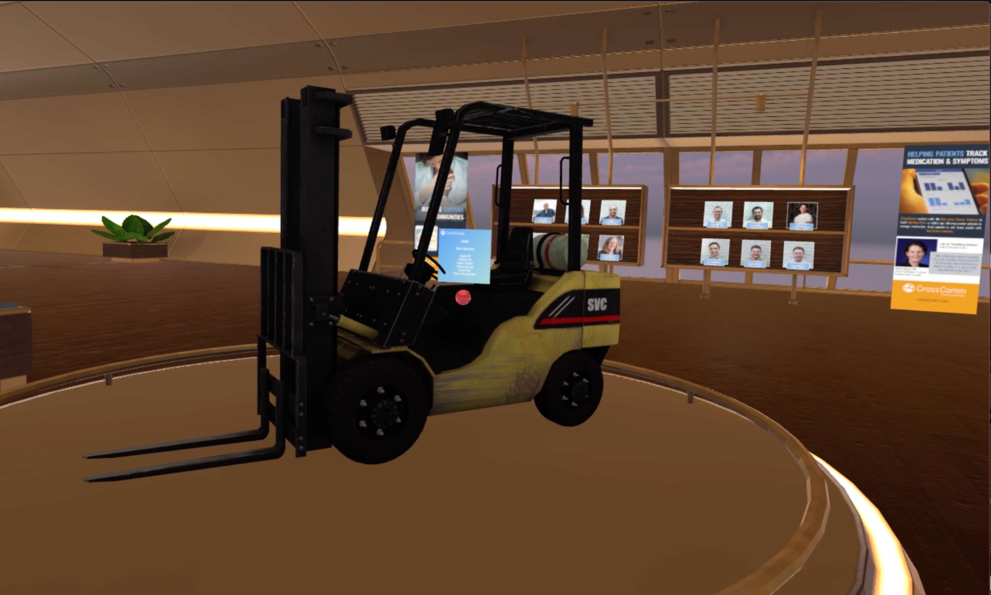 VRShowcase forklift
