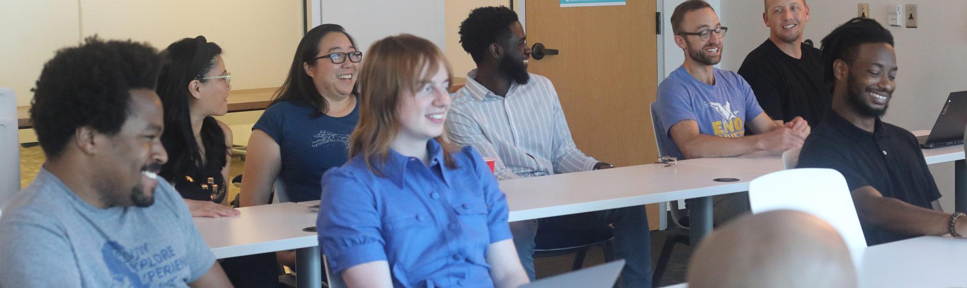 team in training room