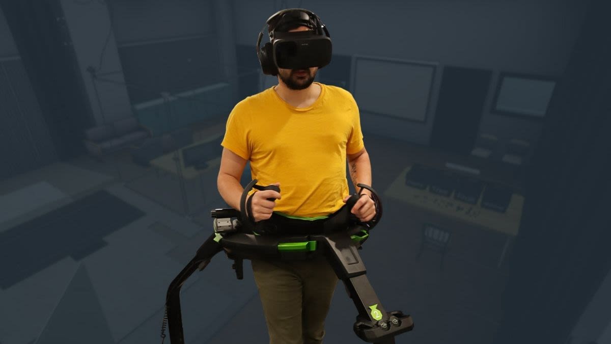 Man in VR