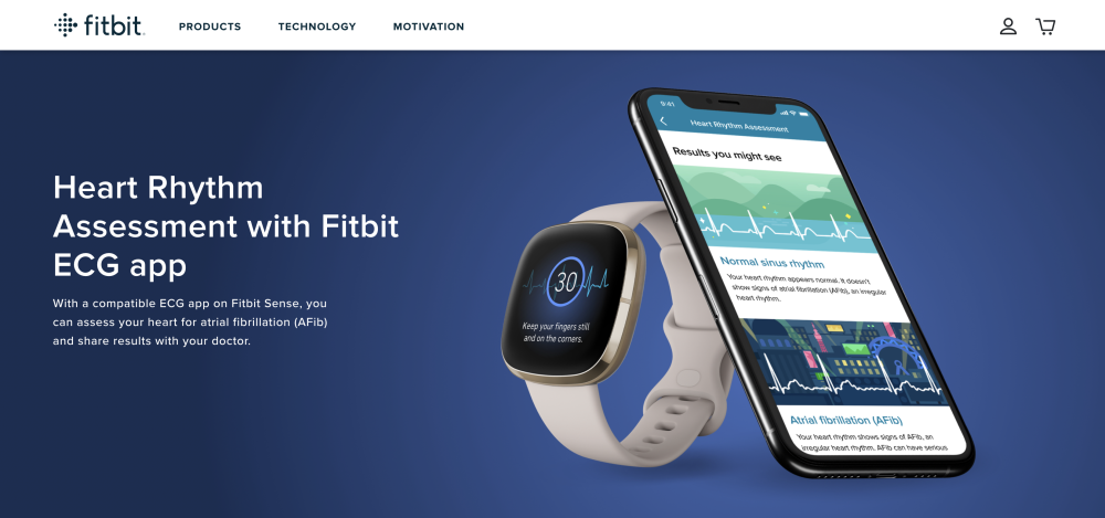 Fitbit ECG app