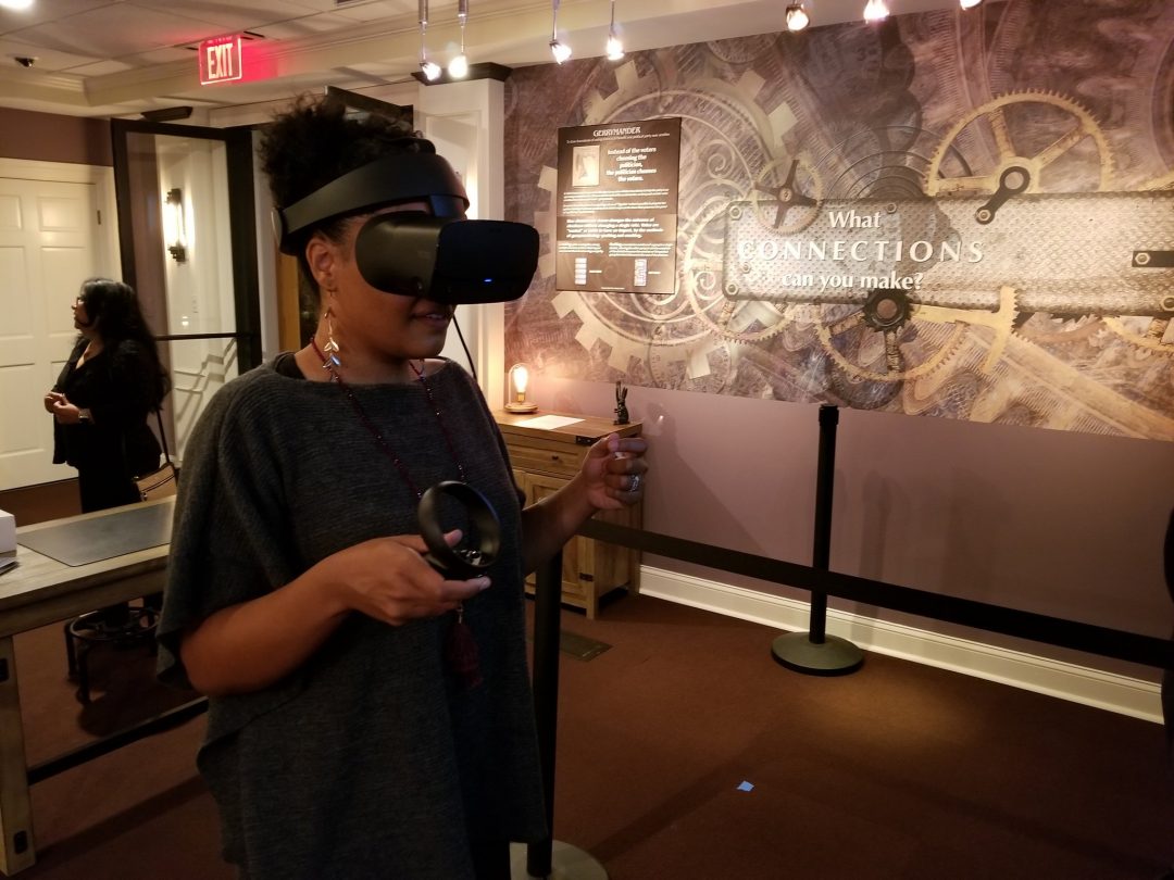 Woman-playing-Gerrymander-Madness-at-GHM