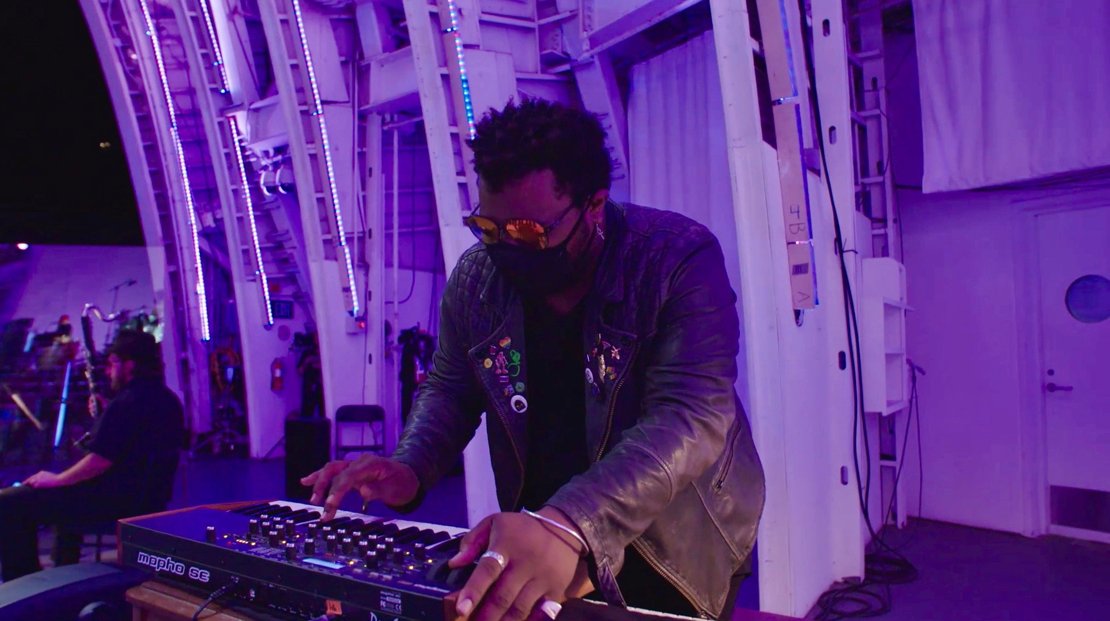 Brandon Coleman, keyboards