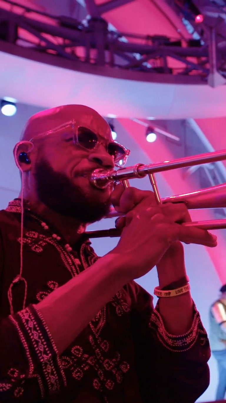 Ryan Porter, trombone