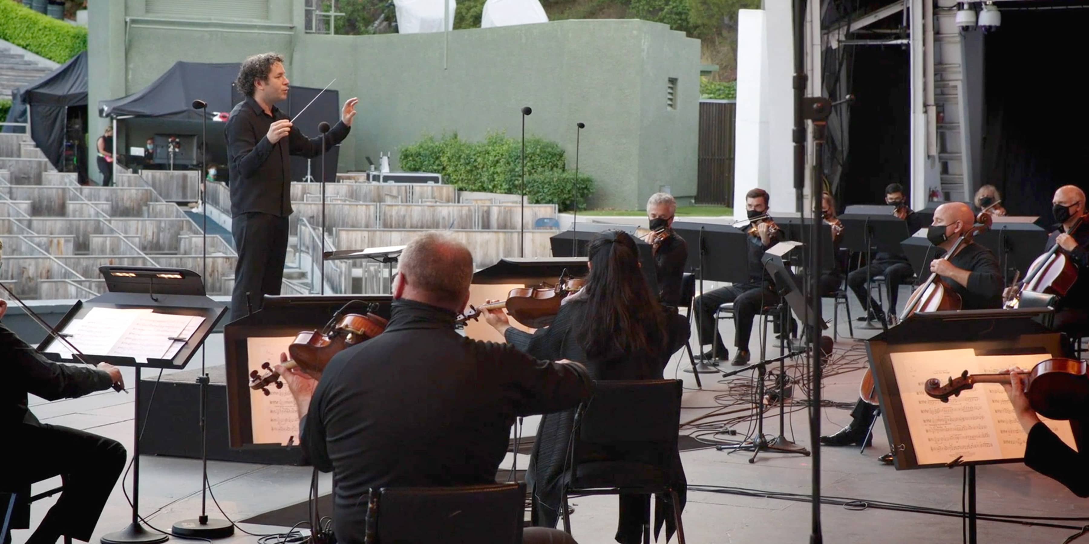 Gustavo Dudamel leads the Los Angeles Philharmonic.