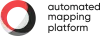 自動マッピングプラットフォームのロゴ（白い背景用）