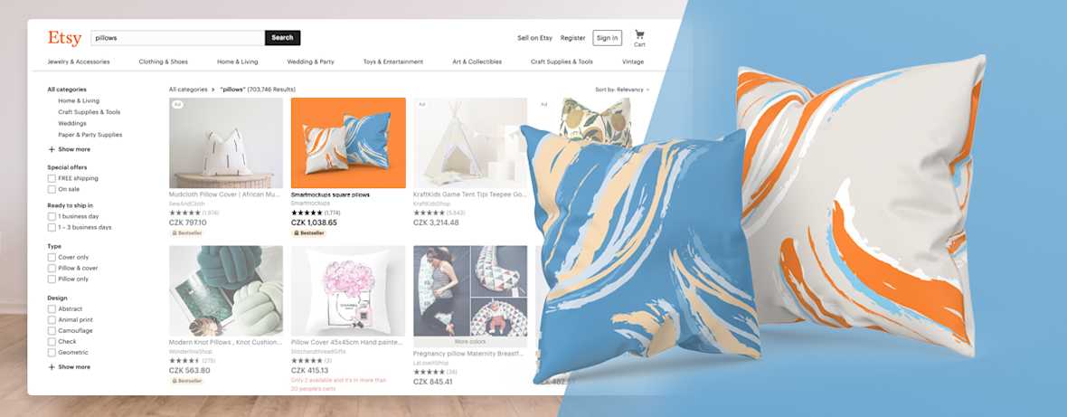 Download Create Your First 3d Pillow Mockup In Under A Minute Smartmockups Blog