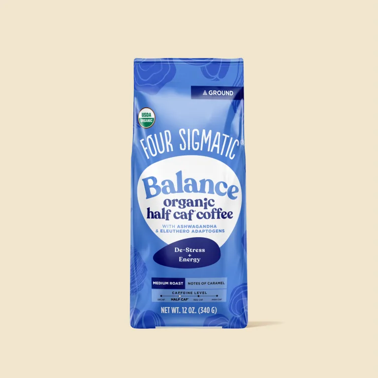 Product Balance Organic Half Caf* Coffee, Ground