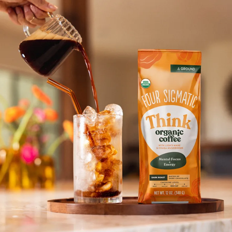 Balance Ground Coffee: Chaga Mushroom and Ashwaghanda Wellness Blend - Four  Sigmatic