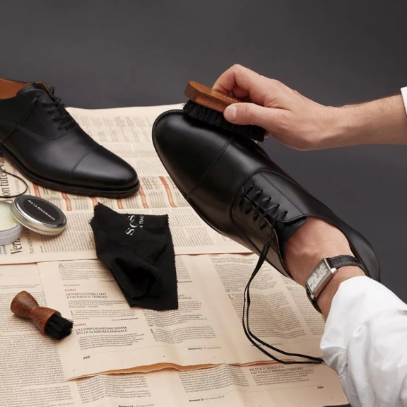 Image 1 - MultipleColumnsC - Shoe Care Editorial Page