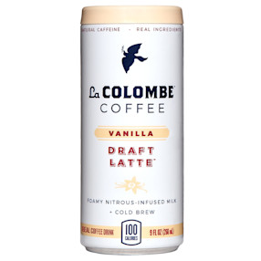 La Colombe Vanilla Cold Brew Coffee | 9 Oz. Single Serve Can