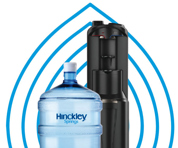 Hinckley springs hot sale water cooler