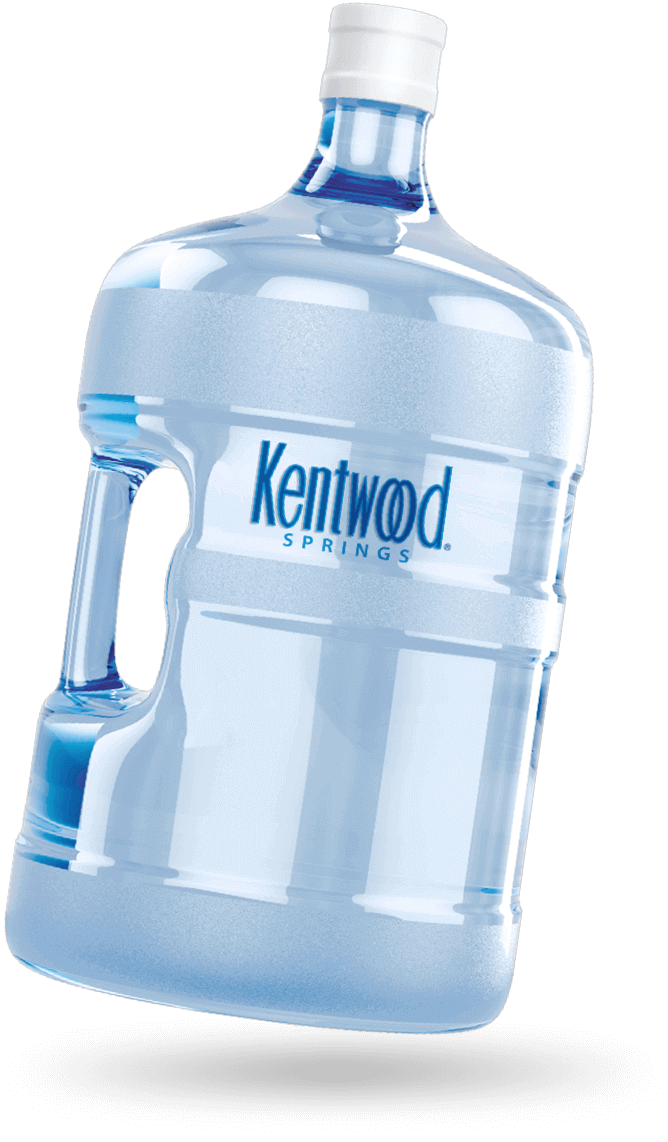 Kentwood Springs 5-gallon bottled water.