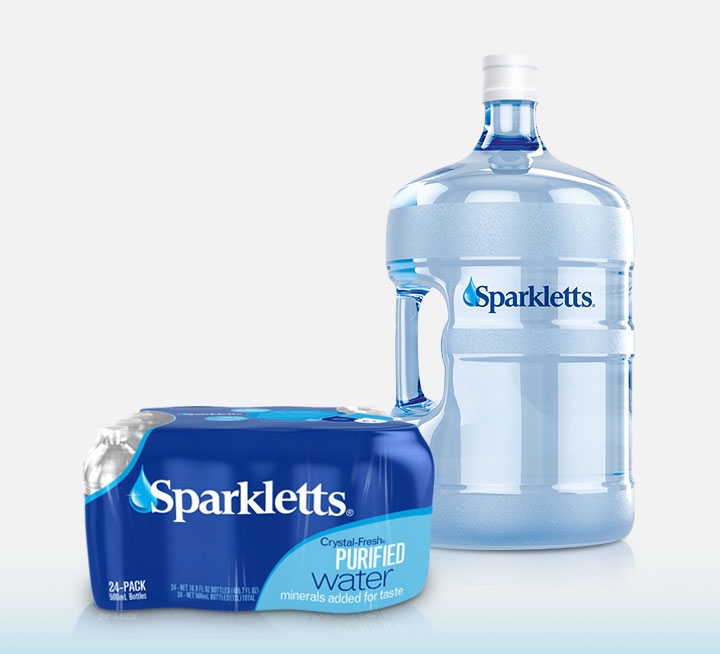 Sparkletts 500mL water bottles