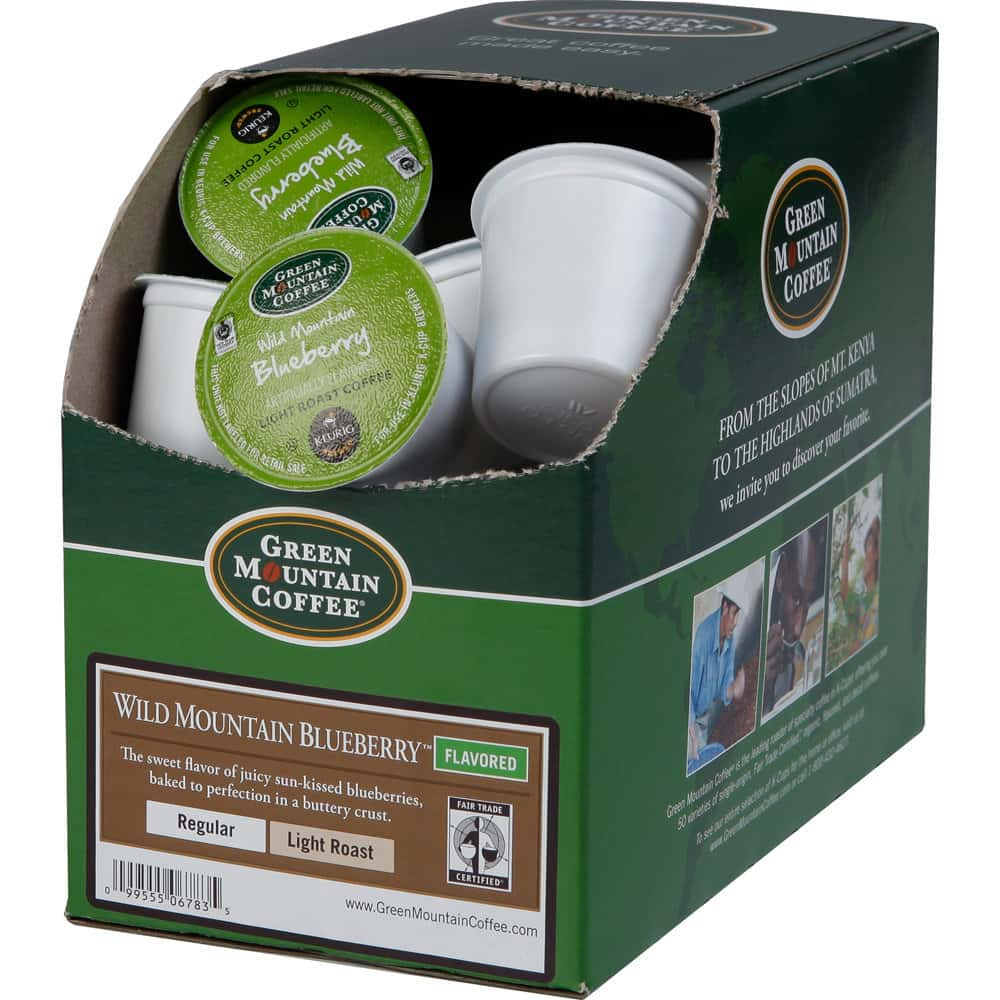 Green Mountain Coffee Wild Mountain Blueberry Coffee K Cup Pod