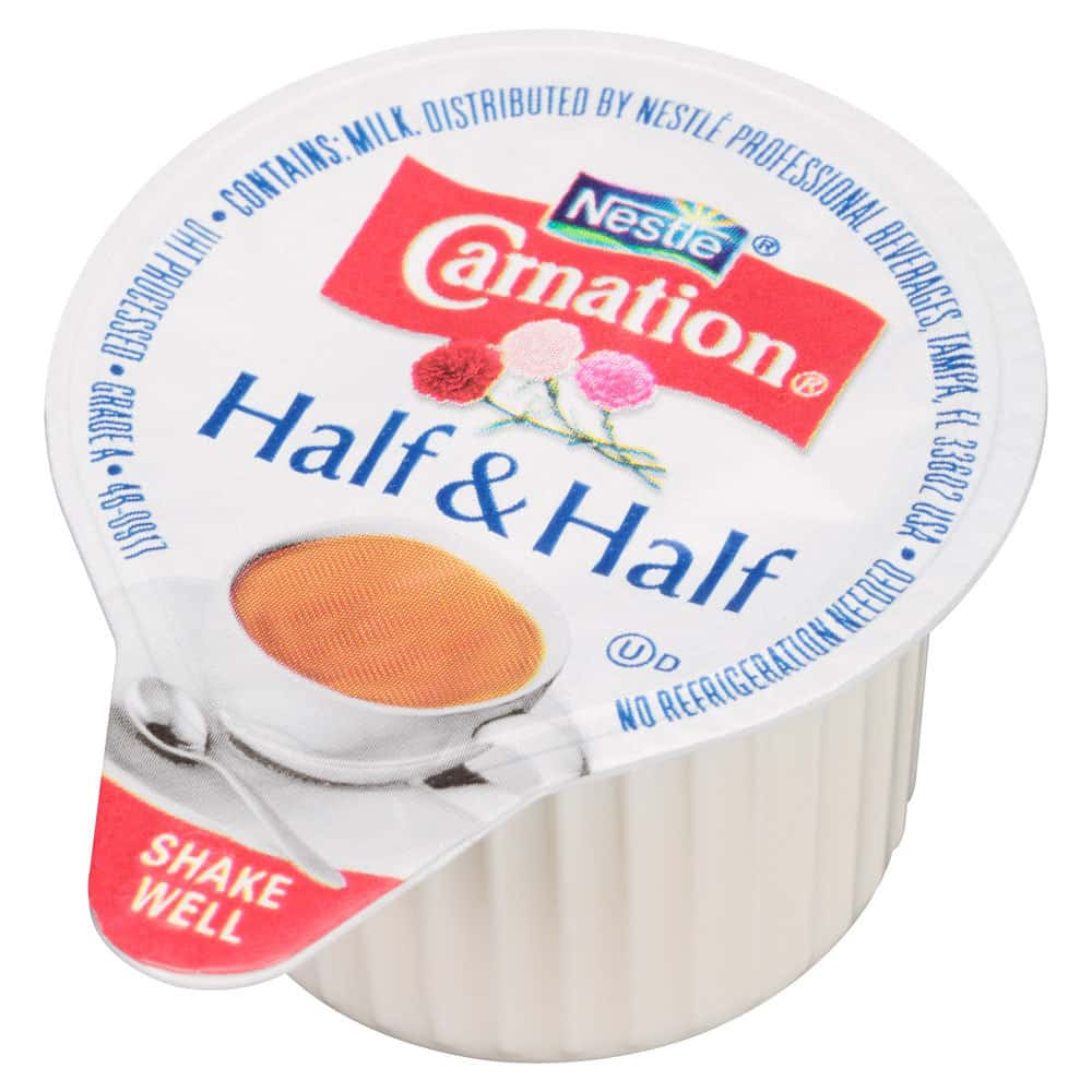 Carnation Half Half Creamer Single Liquid Creamer