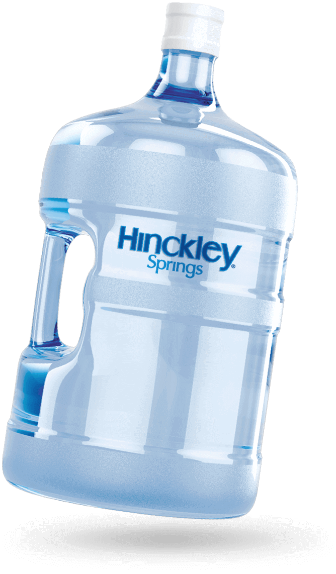 Hinckley Springs 5-gallon bottled water.
