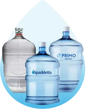 3 and 5 Gallon Bottled Water