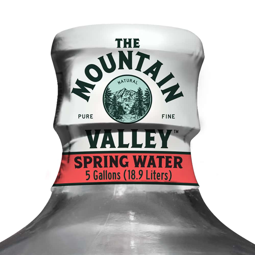 Carolina Natural Mountain Spring Water 5 Gallon Glass Bottle