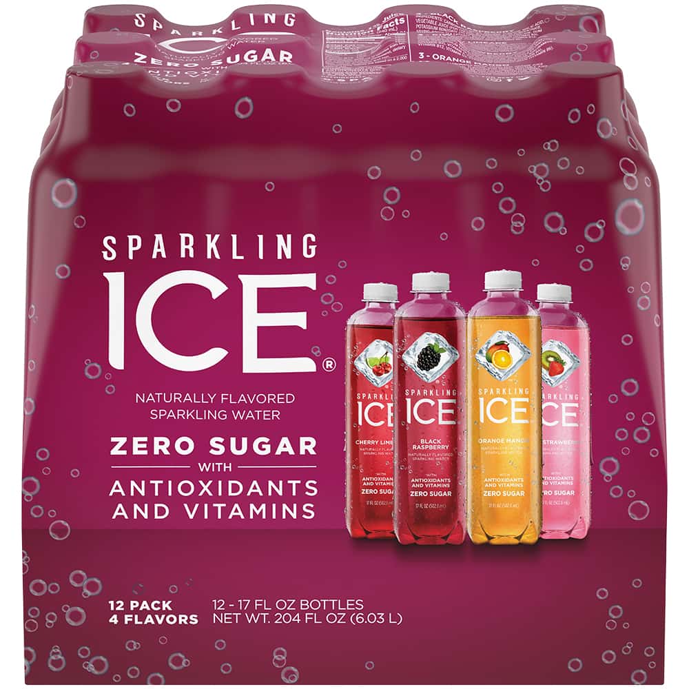 Sparkling Ice Variety Pack Sparkling Water 17 Oz. Sparkling Water