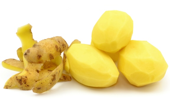 Potato and peel
