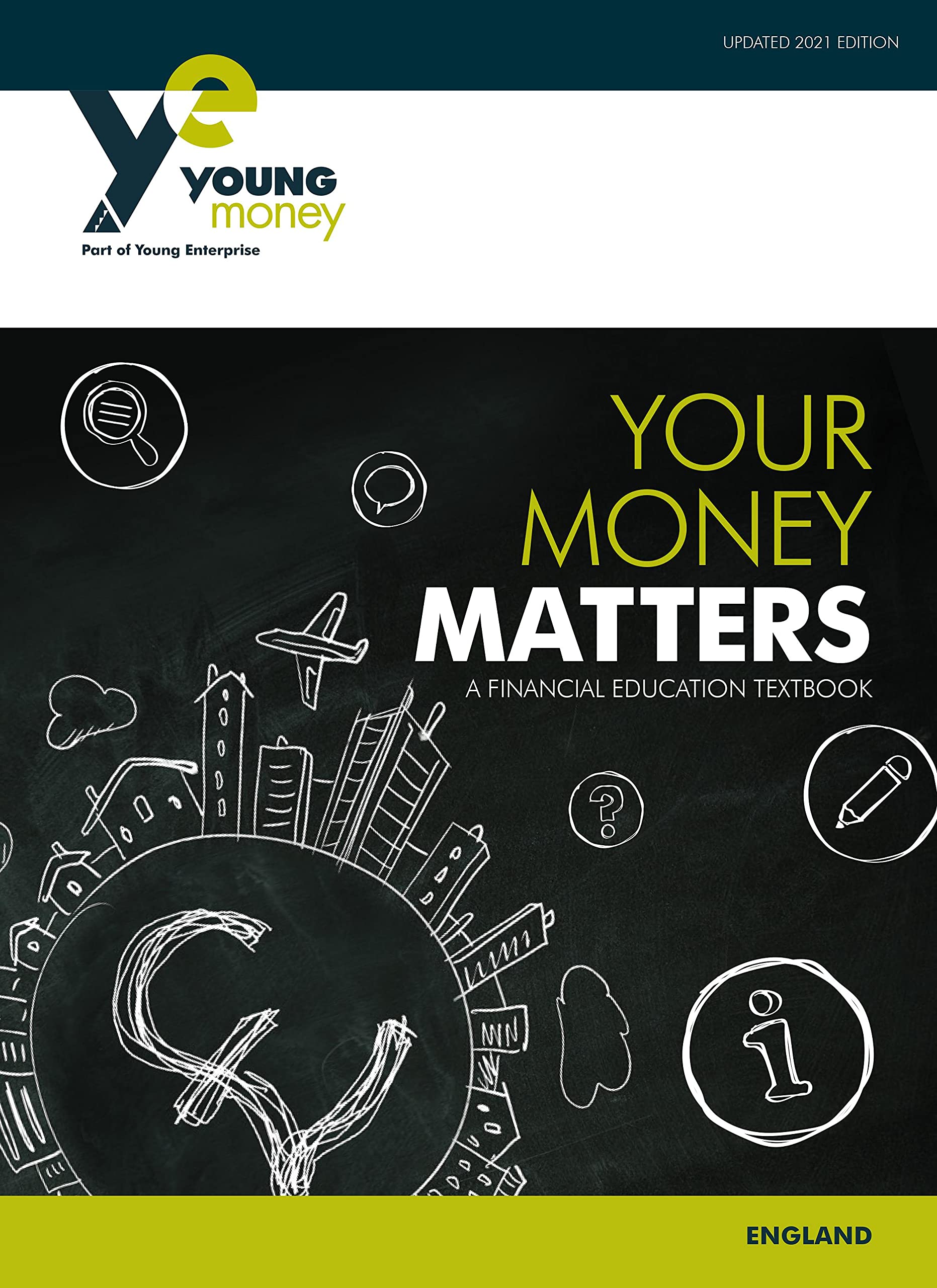The cover of the Your Money Matters textbook.