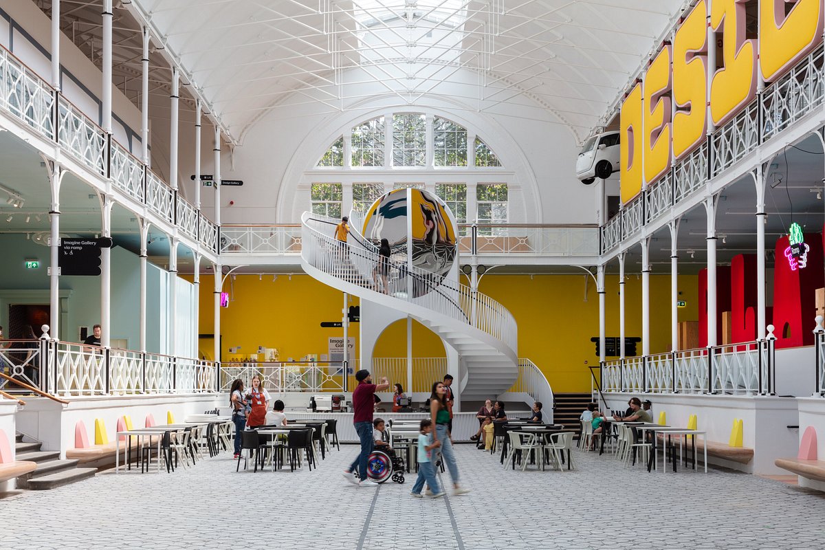 Image showing the inside of the Young V&A museum