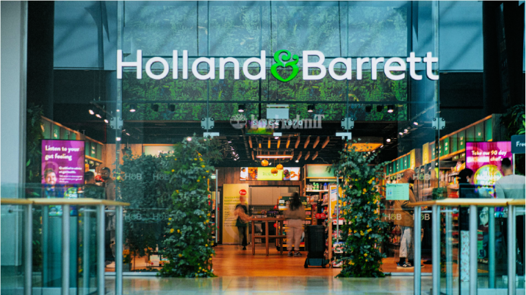 Holland and Barrett shop front