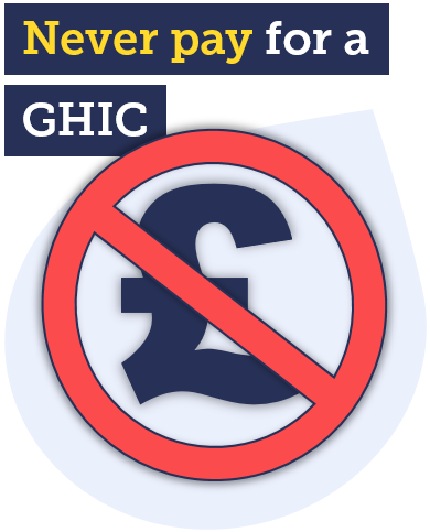 Never pay for a Global Health Insurance Card.