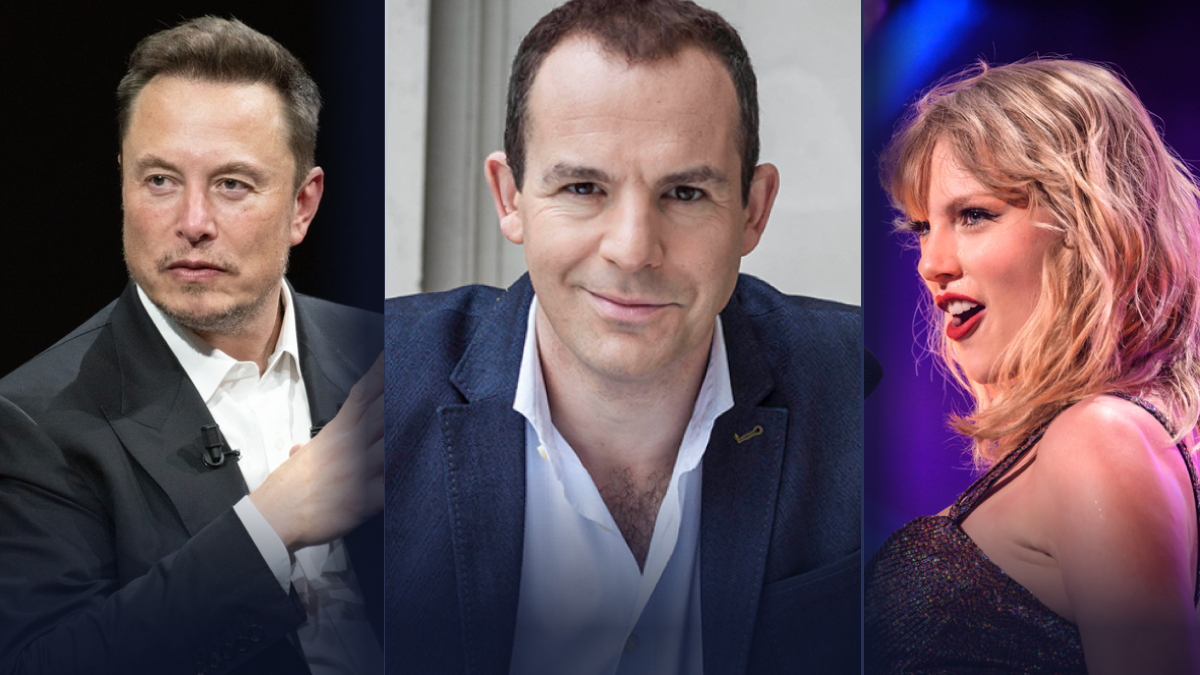 A woman putting card details into her phone