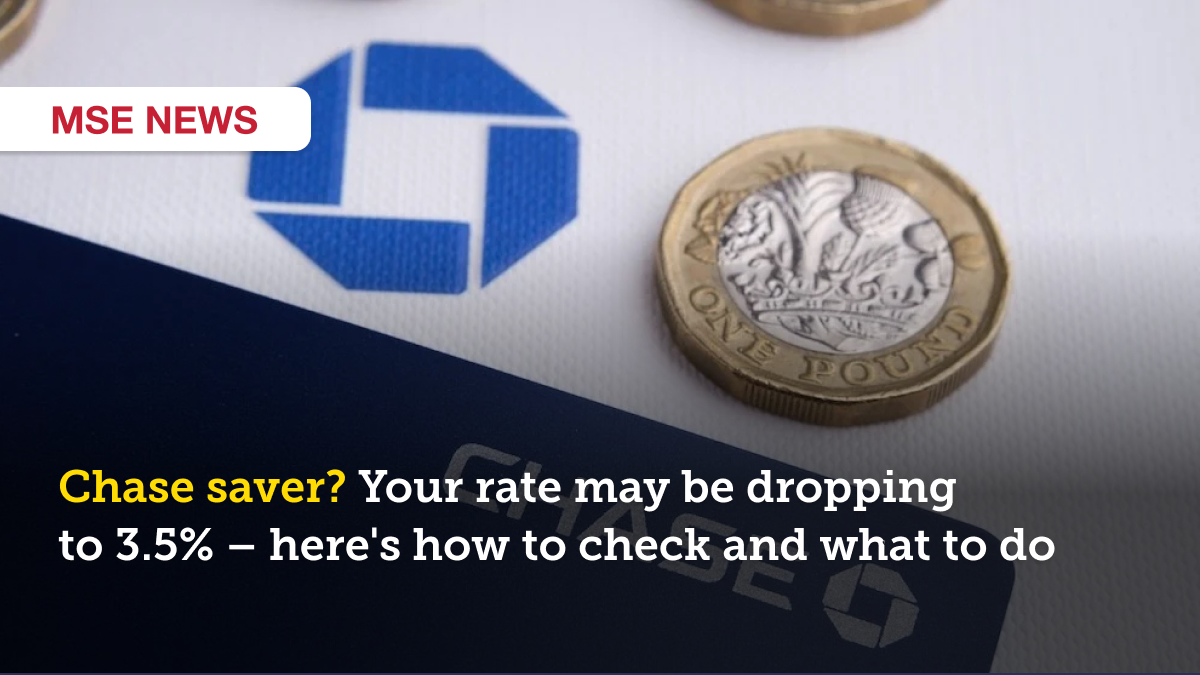 Chase saver? Your rate may be dropping to 3.5%