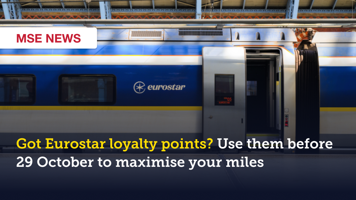 Got Eurostar loyalty points? Use them before 29 October to maximise your miles