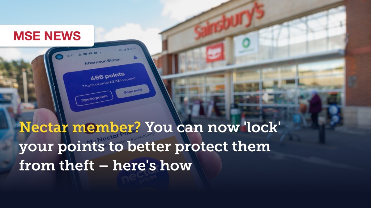 Nectar Account Nectar member? How to 'lock' your points