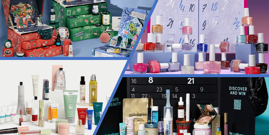 Beauty advent calendars