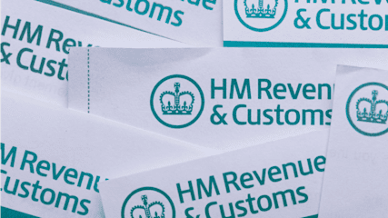 Several letters with HM Revenue and Customs headings, layered on top of one another