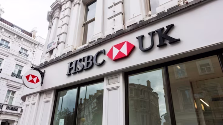 HSBC UK bank branch exterior
