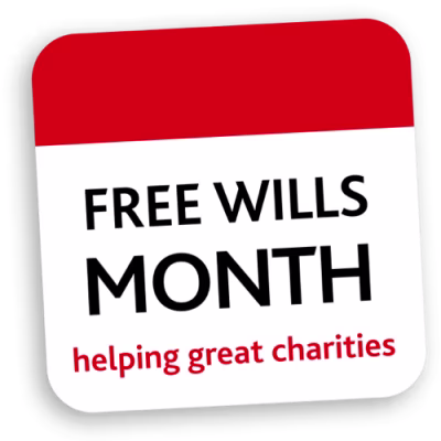 Free Wills Month, helping great charities.