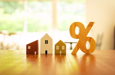 house and percentage