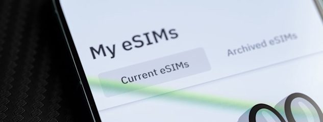 esim message on mobile