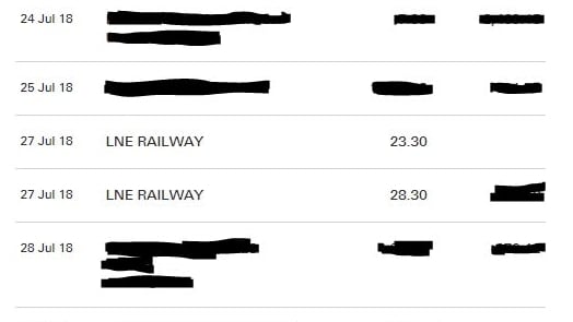 London North Eastern Railway refund