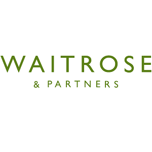 The green Waitrose and Partners logo