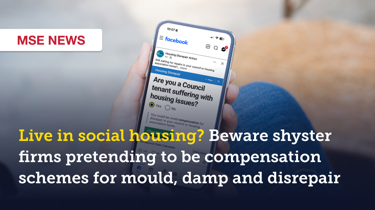 Live in social housing? Beware shyster firms pretending to be compensation schemes for mould, damp and disrepair