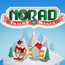 Norad track Santa logo